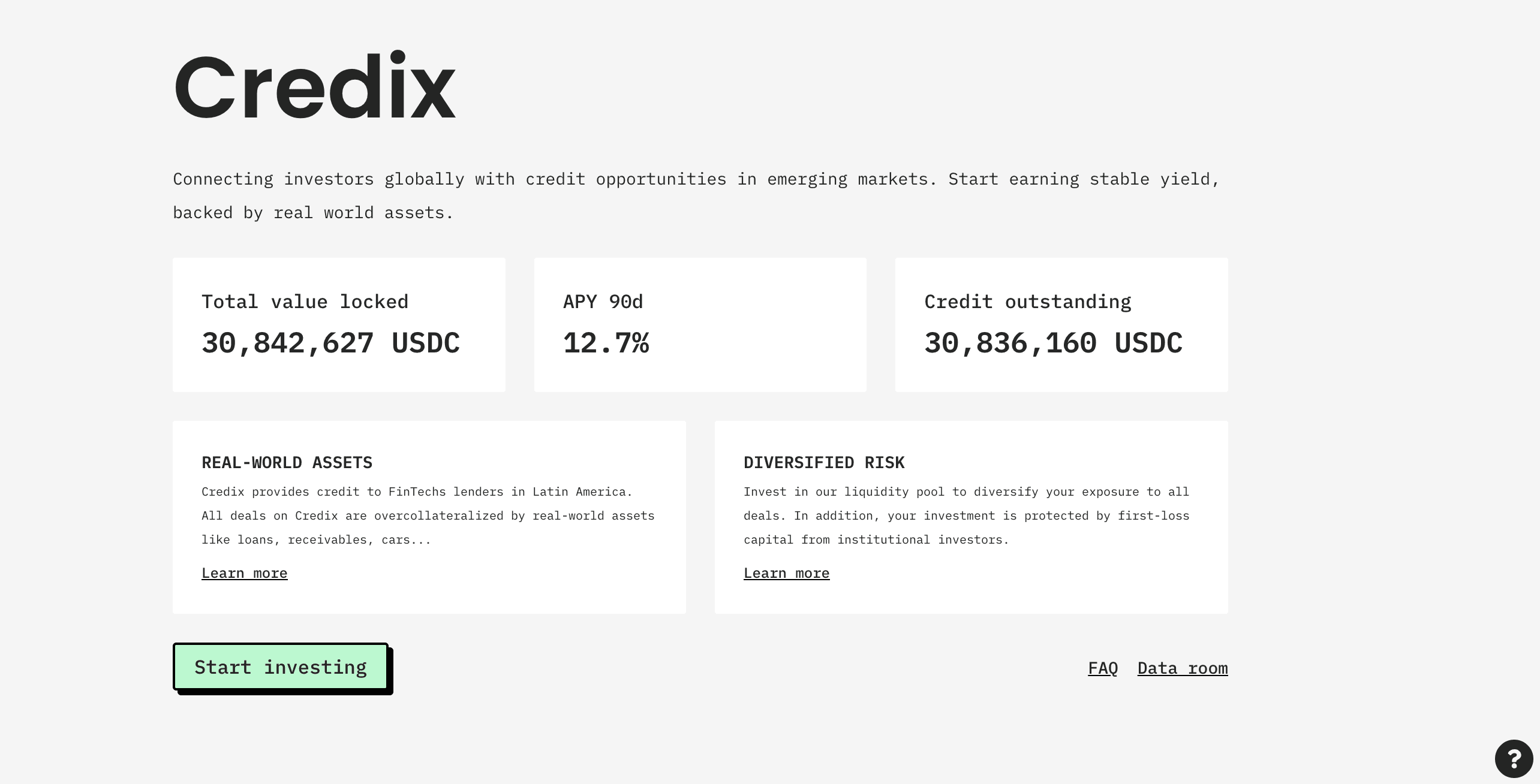 Credix preview